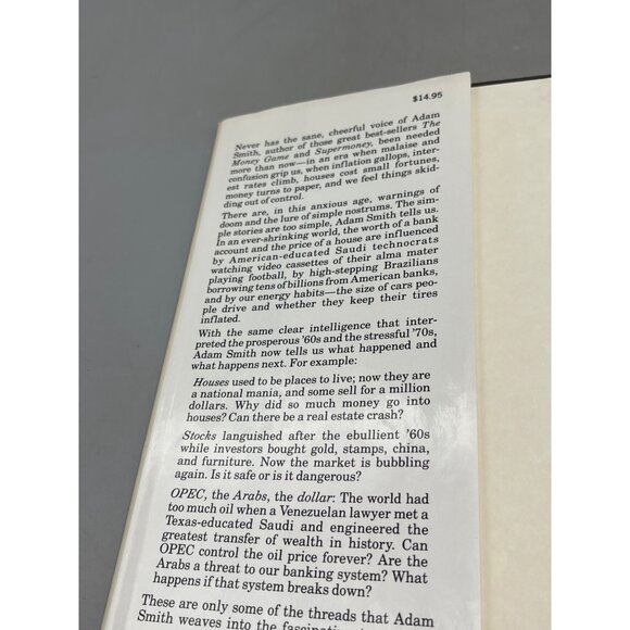 Paper Money book hardcover 1981 english Summit Books 335pgs Adam Smith READ - Picture 3 of 9